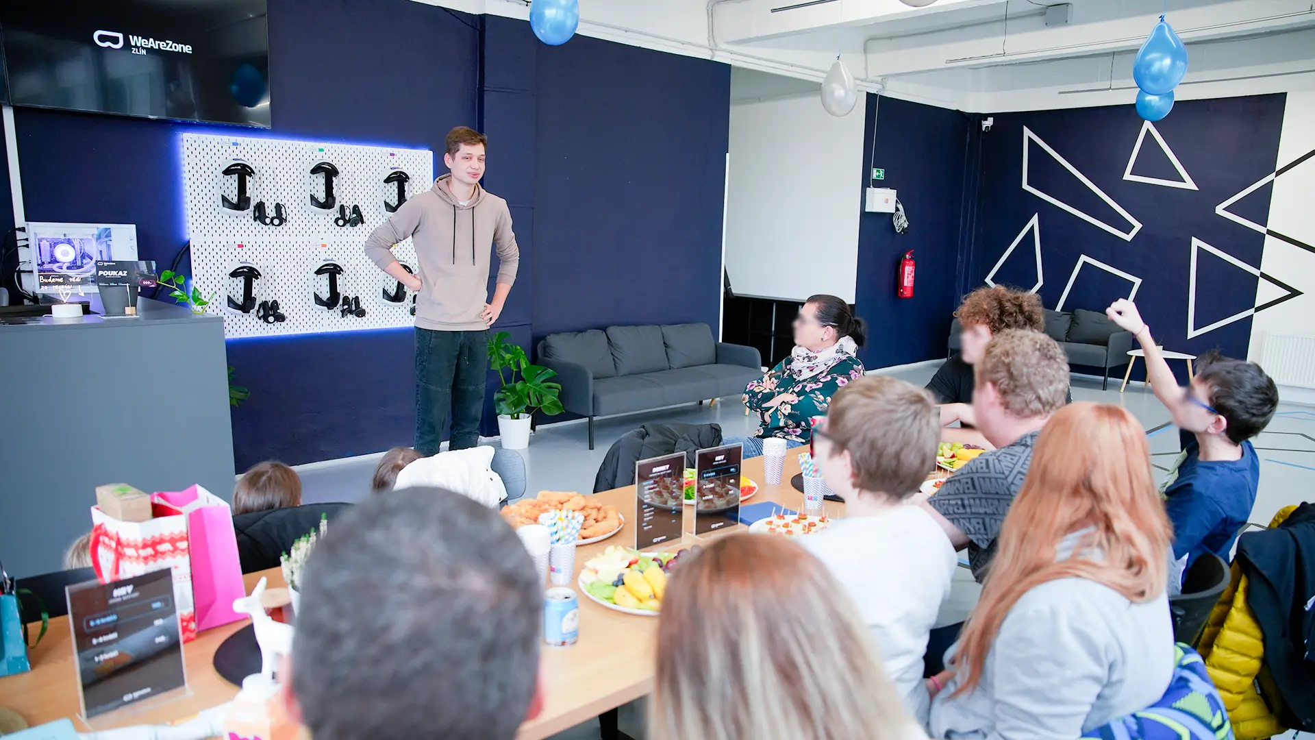 Narozeninová oslava v aréně